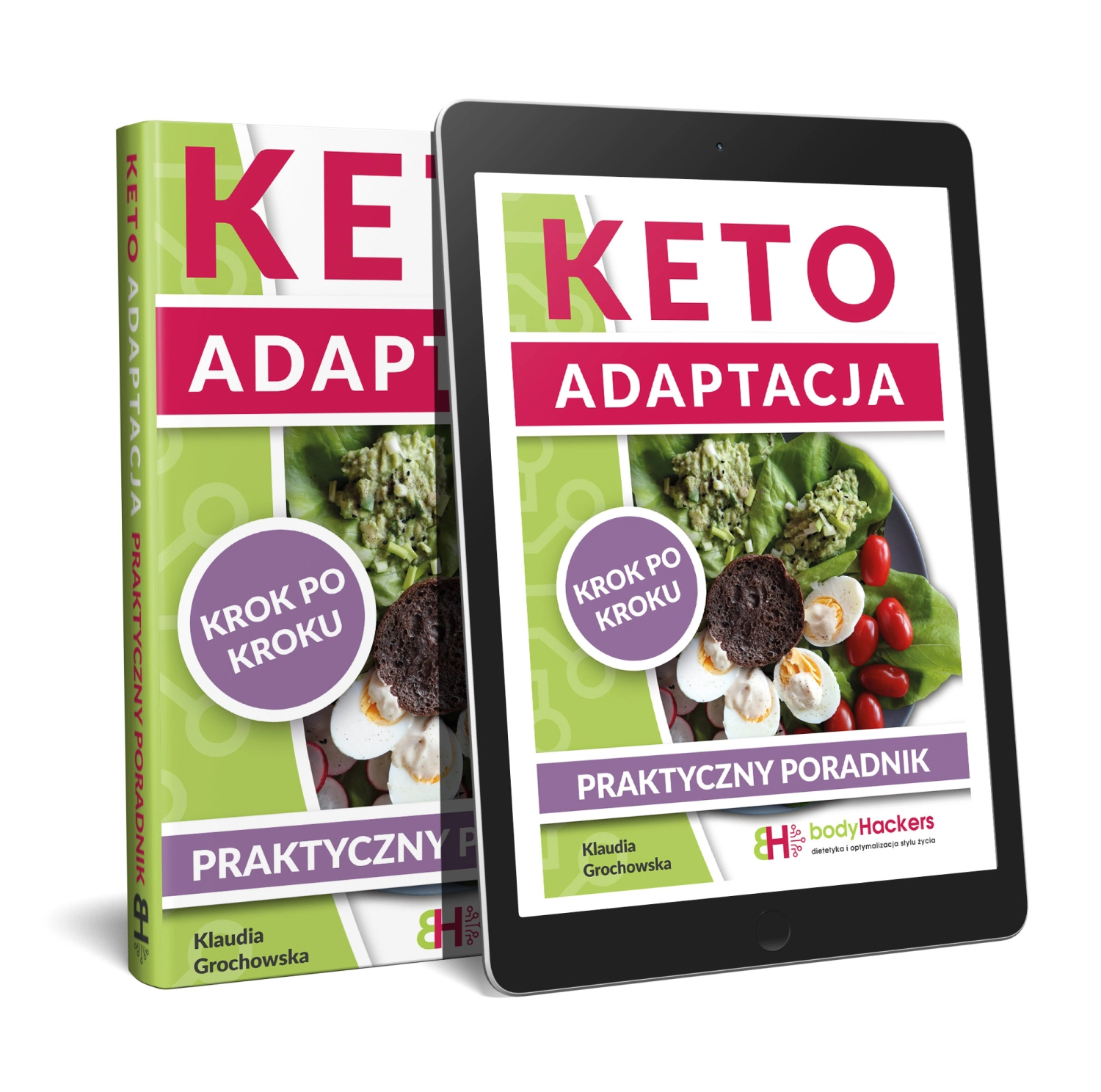 Ebook Keto Adaptacja Praktyczny Poradnik okładka autor Euflonica Klaudia-Grochowska-Pawłowicz