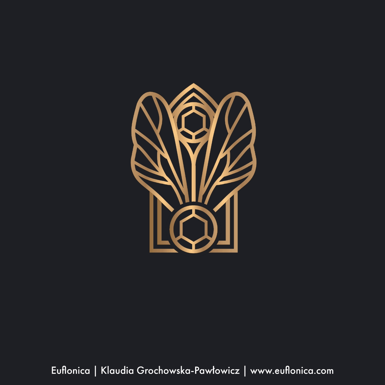 Branding autorstwa Euflonica Klaudia Grochowska-Pawłowicz Let There Bee Light logo miody premium ruchome animowane